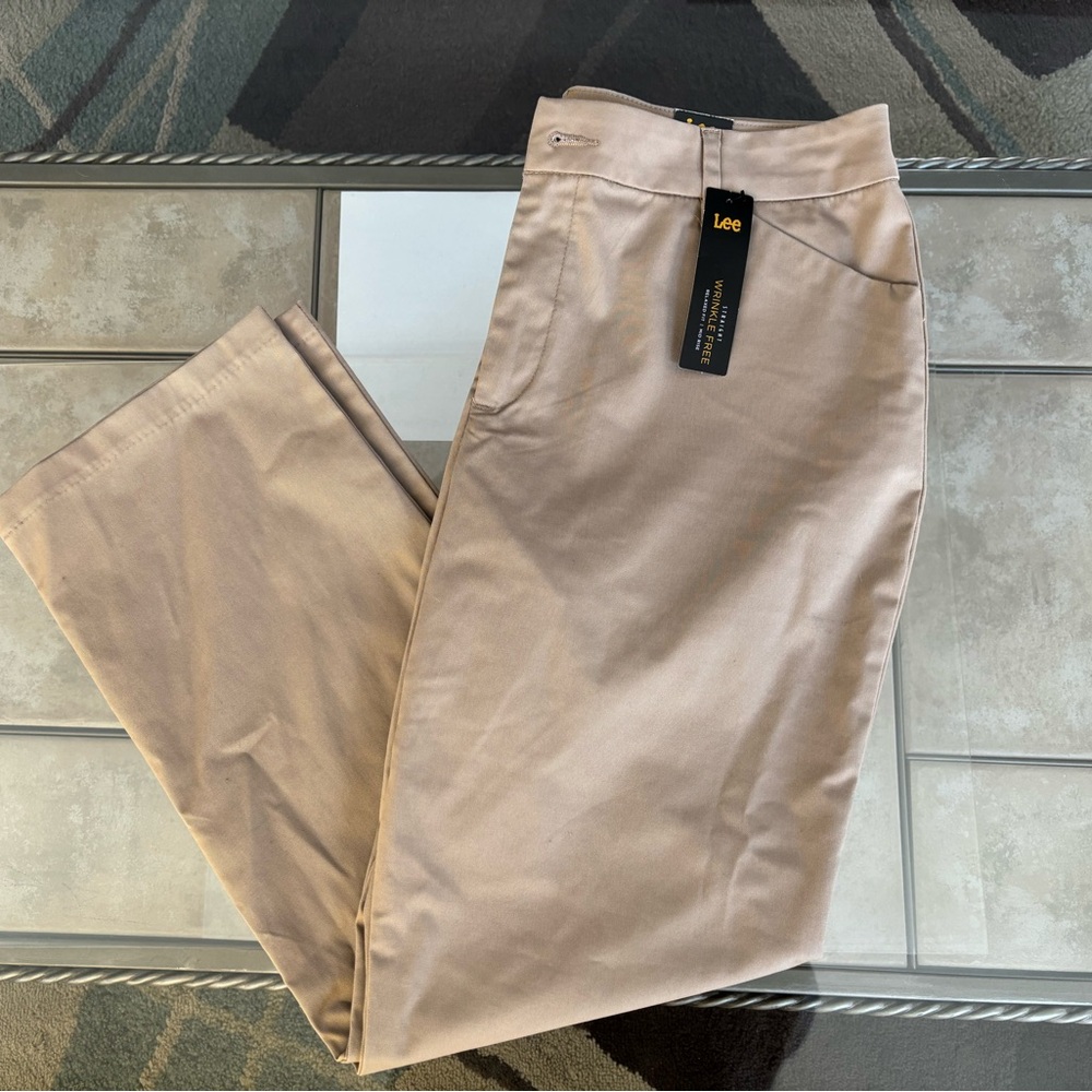 NWT Lee Wrinkle Free Trousers - 14 Short